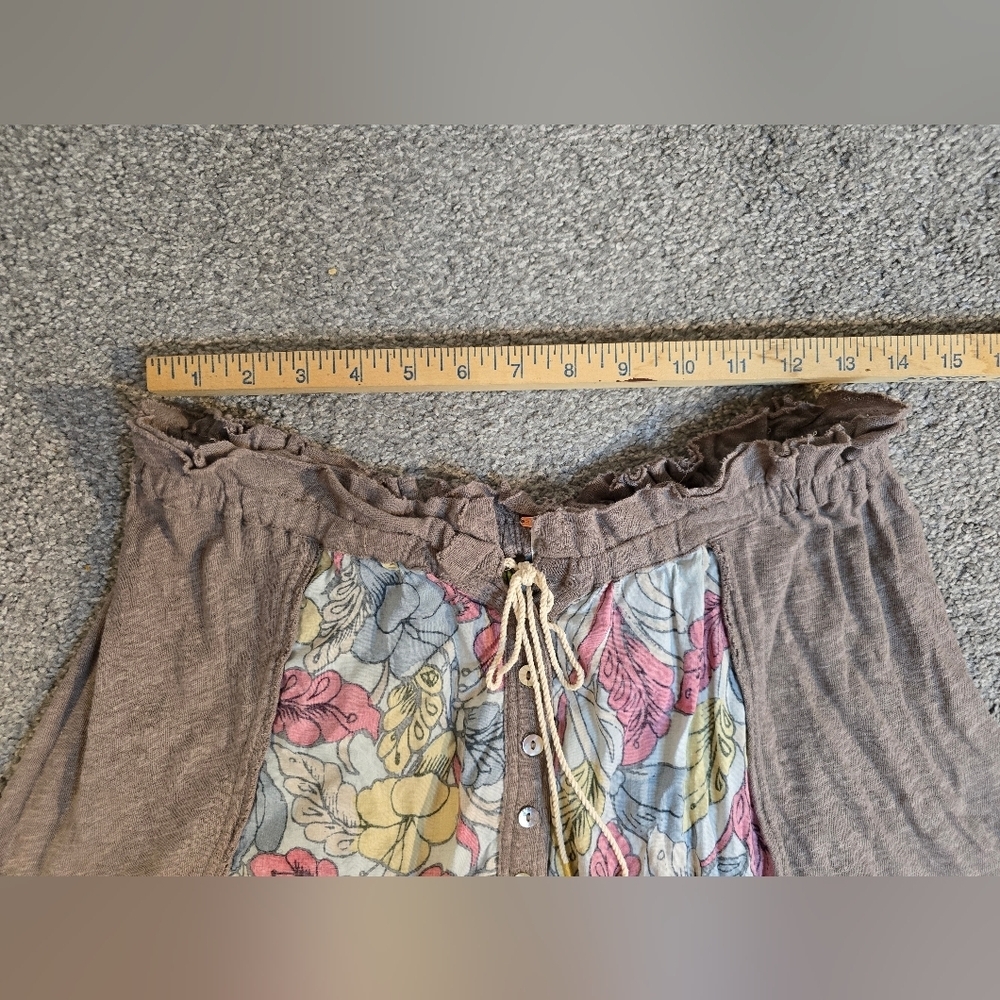 Free People Tassel Boho Mini Skirt Lightweight Size XS - Picture 2 of 7